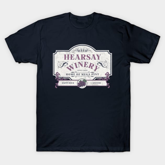 Hearsay winery T-Shirt by valentinahramov